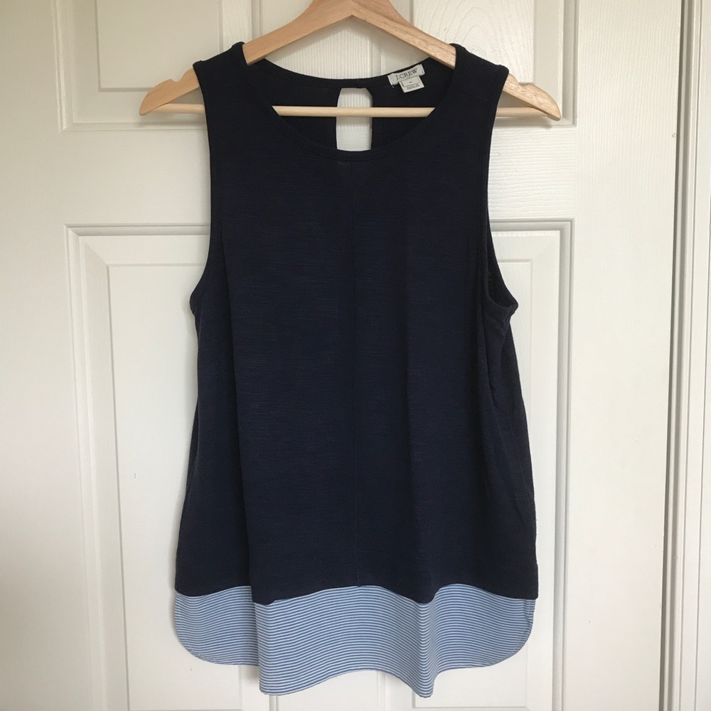 J.Crew sleeveless Top NWOT